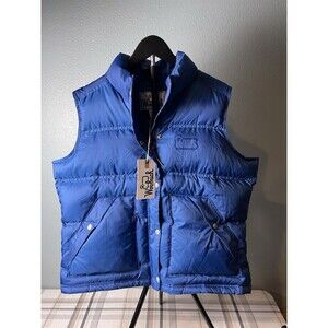 Woolrich Women's Sierra Vest Down Filled Blue Size XL 550 Fill Duck Down NWT